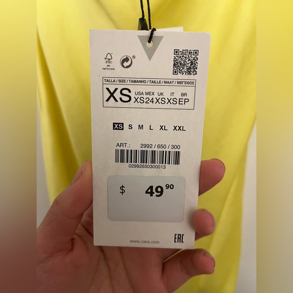 Zara Satin Dress - Picture 4 of 7